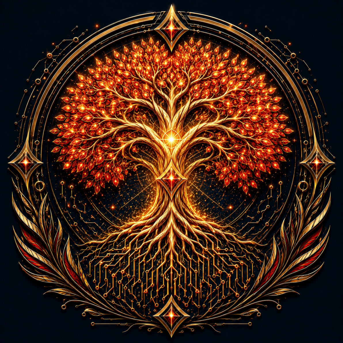 Tree of Life crest