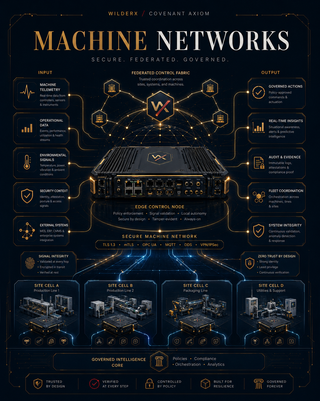 Machine Networks — WilderX focus area concept visual